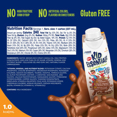 BOOST textura del líquido chocolate mostrando consistencia apetitosa y nutritiva