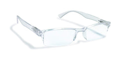 Boost Eyewear comparación de tamaño junto a moneda para visualizar escala y portabilidad