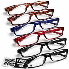 Boost Eyewear pack frontal mostrando las seis gafas y colores variados, ideal para repuestos