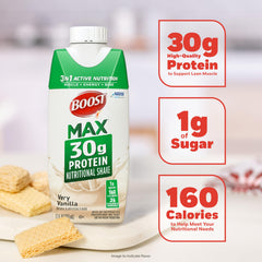 BOOST persona bebiendo BOOST MAX tras entrenamiento para recuperación rápida