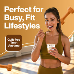 Bootylicious muffin en bolso de gimnasio como snack post-entreno práctico