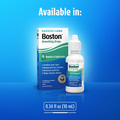 Boston estilo de vida: persona aplicando gotas para confort