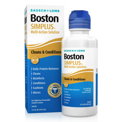 Boston SIMPLUS frente del envase que muestra conveniencia todo en uno