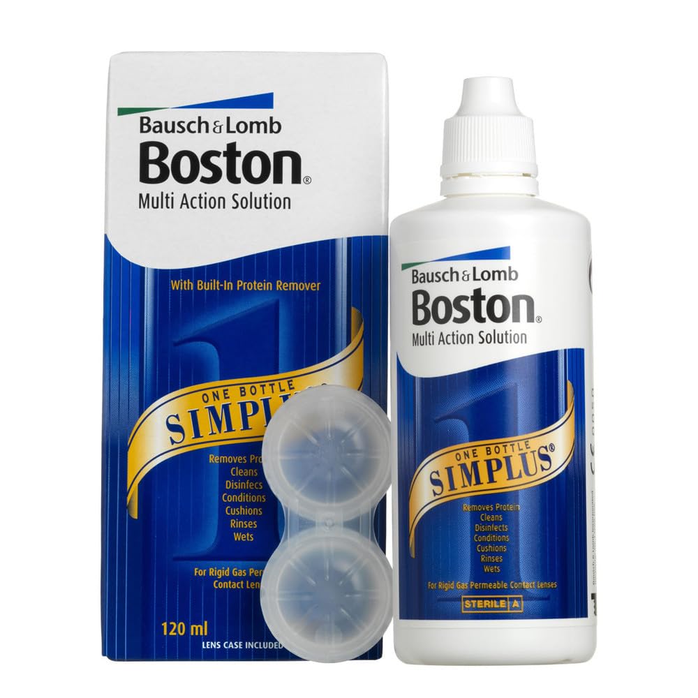 Boston Simplus botella frontal 120 mL mostrando etiqueta y beneficio práctico