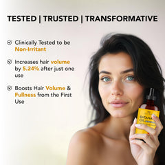 Botanic Hearth Batana Oil gotas en mano para aplicación precisa y controlada