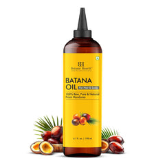 Botanic Hearth botella frontal mostrando aceite nutritivo para brillo