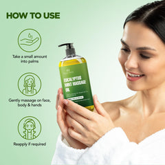 Botanic Hearth aplicación en masaje demostrando deslizamiento suave
