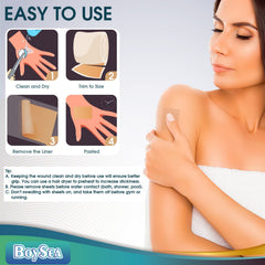 Boysea corte de la lámina en mano, permite adaptar tamaño y forma