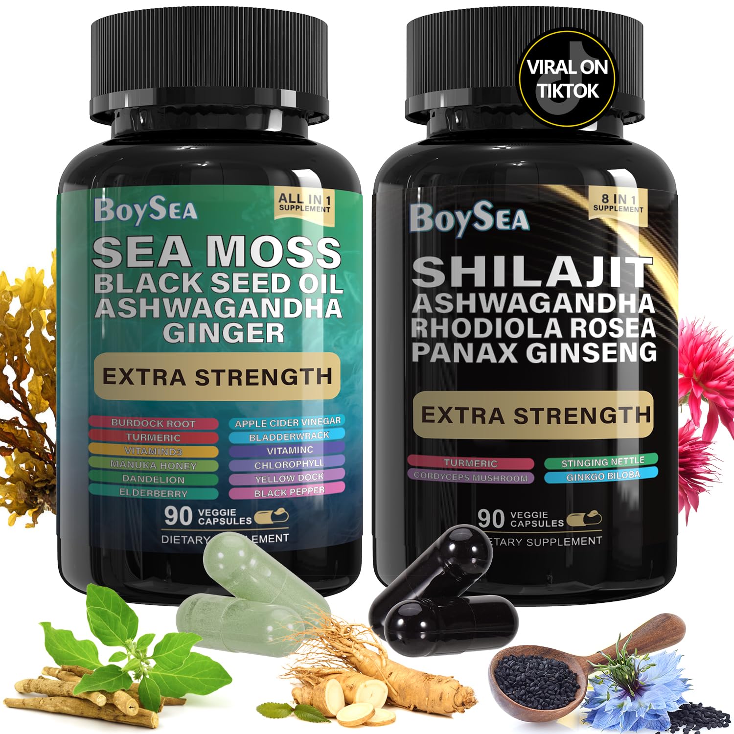 Boysea envases frontales mostrando pack doble y conveniencia