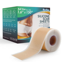 Boysea rollo de silicona frente del empaque, conveniente y reutilizable