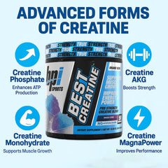 BPI Sports Best Creatine cucharada mostrando dosis práctica y cómoda