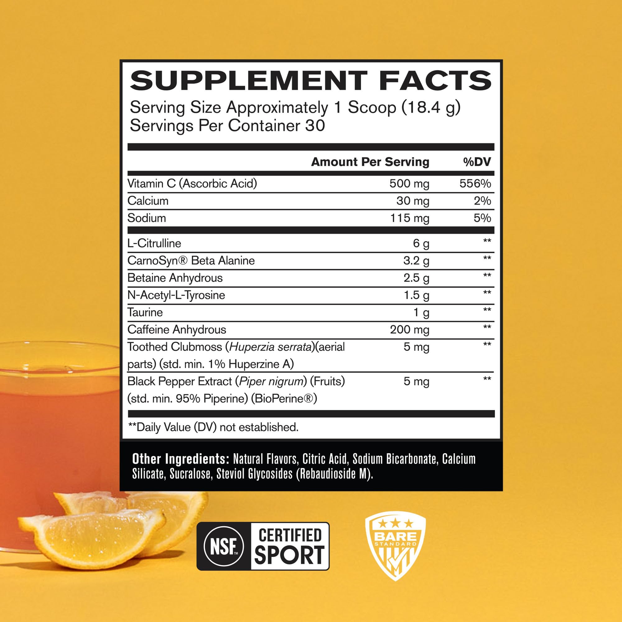 BARE PERFORMANCE NUTRITION textura del polvo Flight destacando disolución y mezcla fina