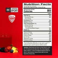 BARE PERFORMANCE NUTRITION polvo textura cercana mostrando solubilidad y rápida mezcla