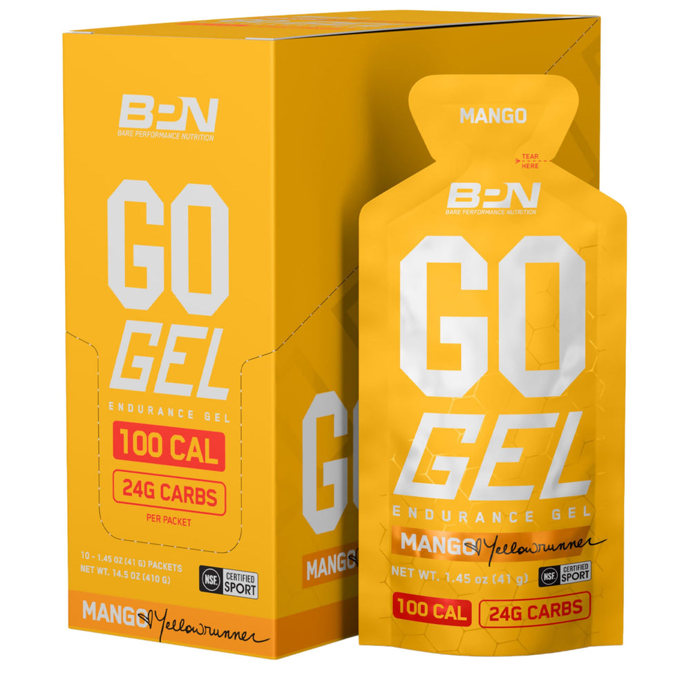 BARE PERFORMANCE NUTRITION sobre frontal con mango, fácil identificación rápida