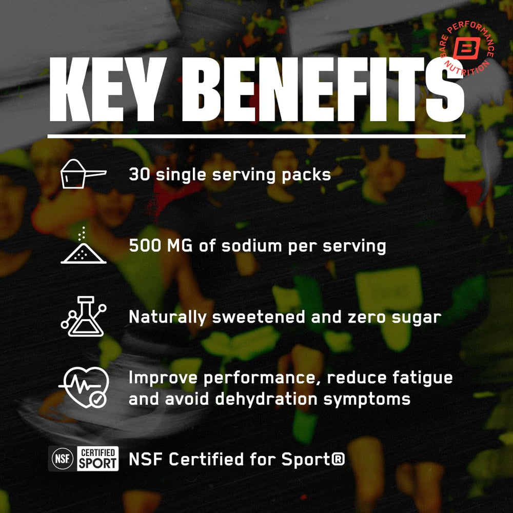 BARE PERFORMANCE NUTRITION textura en polvo mostrando mezcla fina y disolución rápida