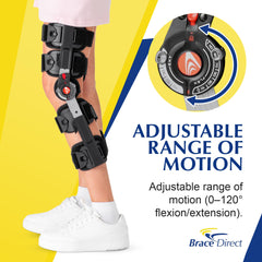 Brace Direct Breg T Scope Premier acolchado interior que mejora la comodidad diaria