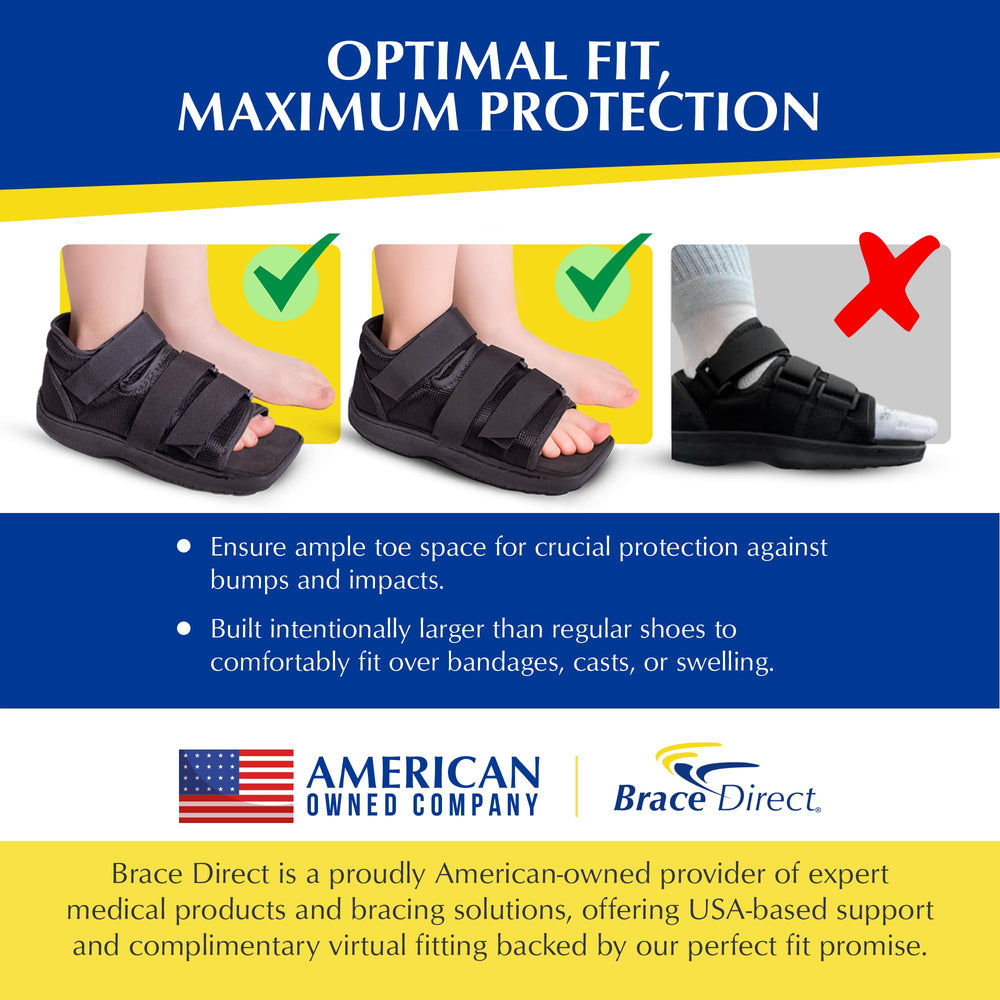 Brace Direct perfil lateral mostrando su suela ligera y estable