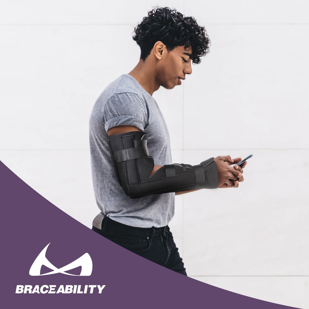 BraceAbility imagen en entorno clínico mostrando uso para reposo nocturno