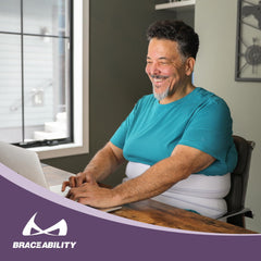 BraceAbility ambientada en estilo de vida mostrando discreción diaria