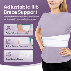 BraceAbility faja en hombre haciendo actividad con soporte estable