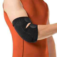 BraceAbility vista frontal de la manga L/XL que ofrece soporte estable
