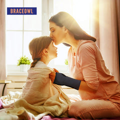 BRACEOWL etiqueta y correas ajustables para un cierre seguro