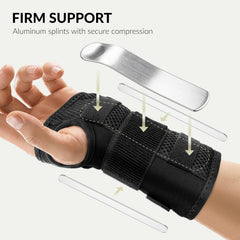 BraceUP textura de malla transpirable que reduce sudor y aumenta confort