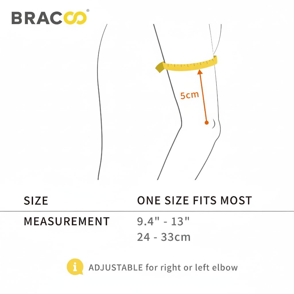 Bracoo comparación de talla y medida para elegir correctamente