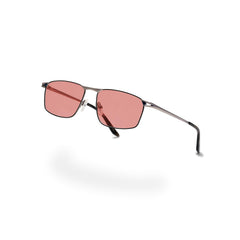 BRADDELL FL-41 vista frontal con montura y tinte rosa, reduce deslumbramiento