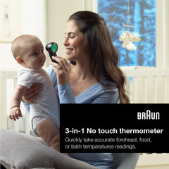 Braun Sensian 7 primer plano de la punta infrarroja para mediciones precisas