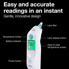 Braun ThermoScan 6 filtros desechables que mantienen la higiene familiar