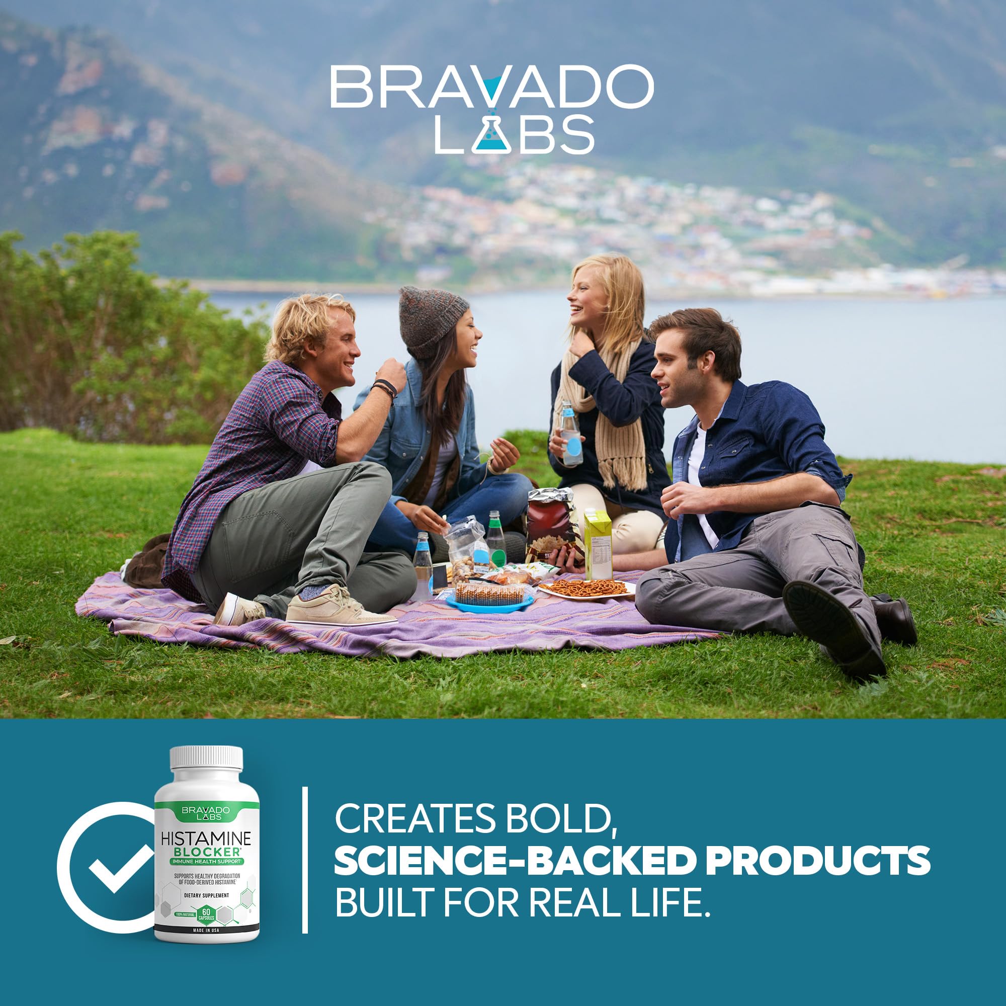 Bravado Labs cápsula en mano mostrando tamaño real y comodidad de uso