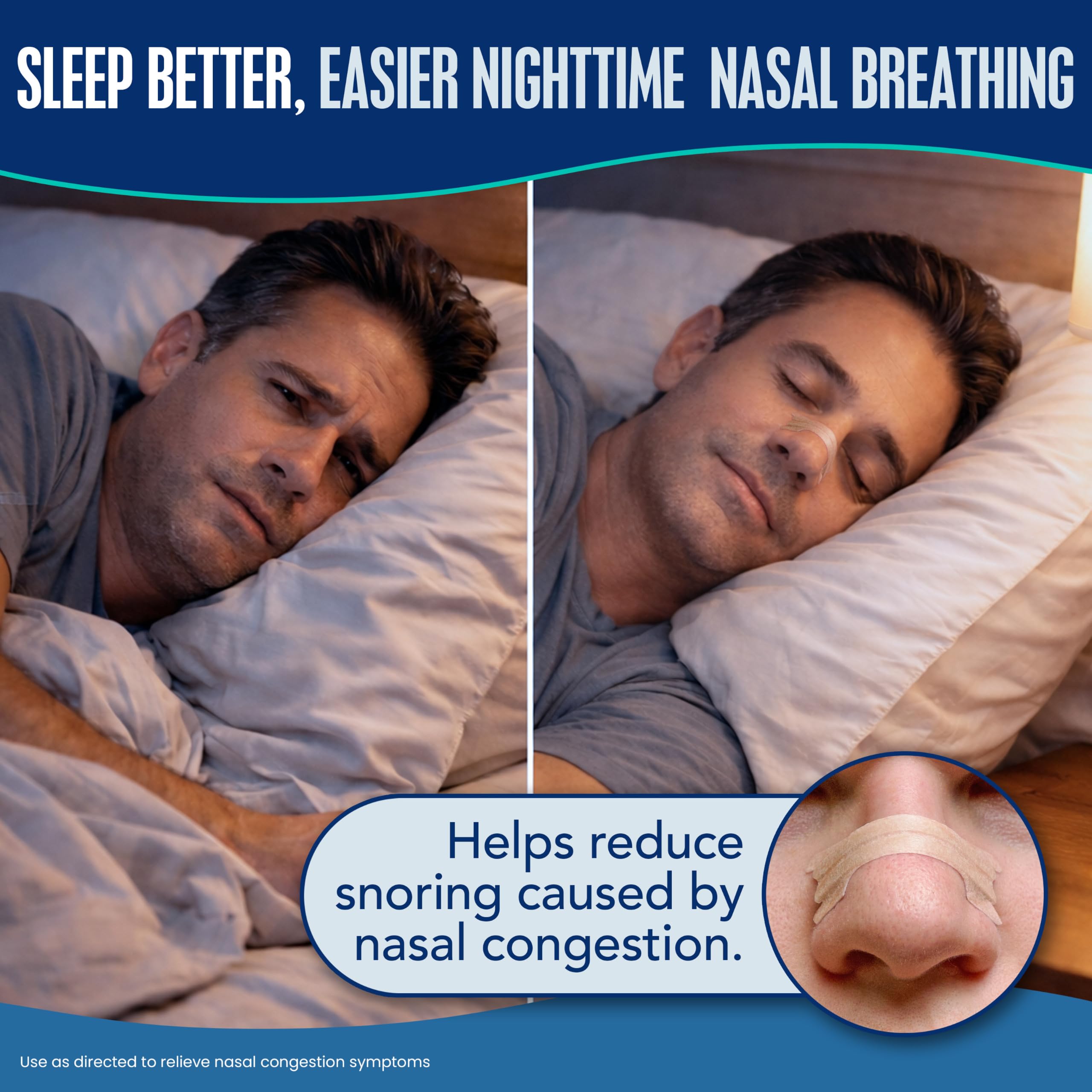 Breathe Right detalle de material transpirable que aporta comodidad prolongada