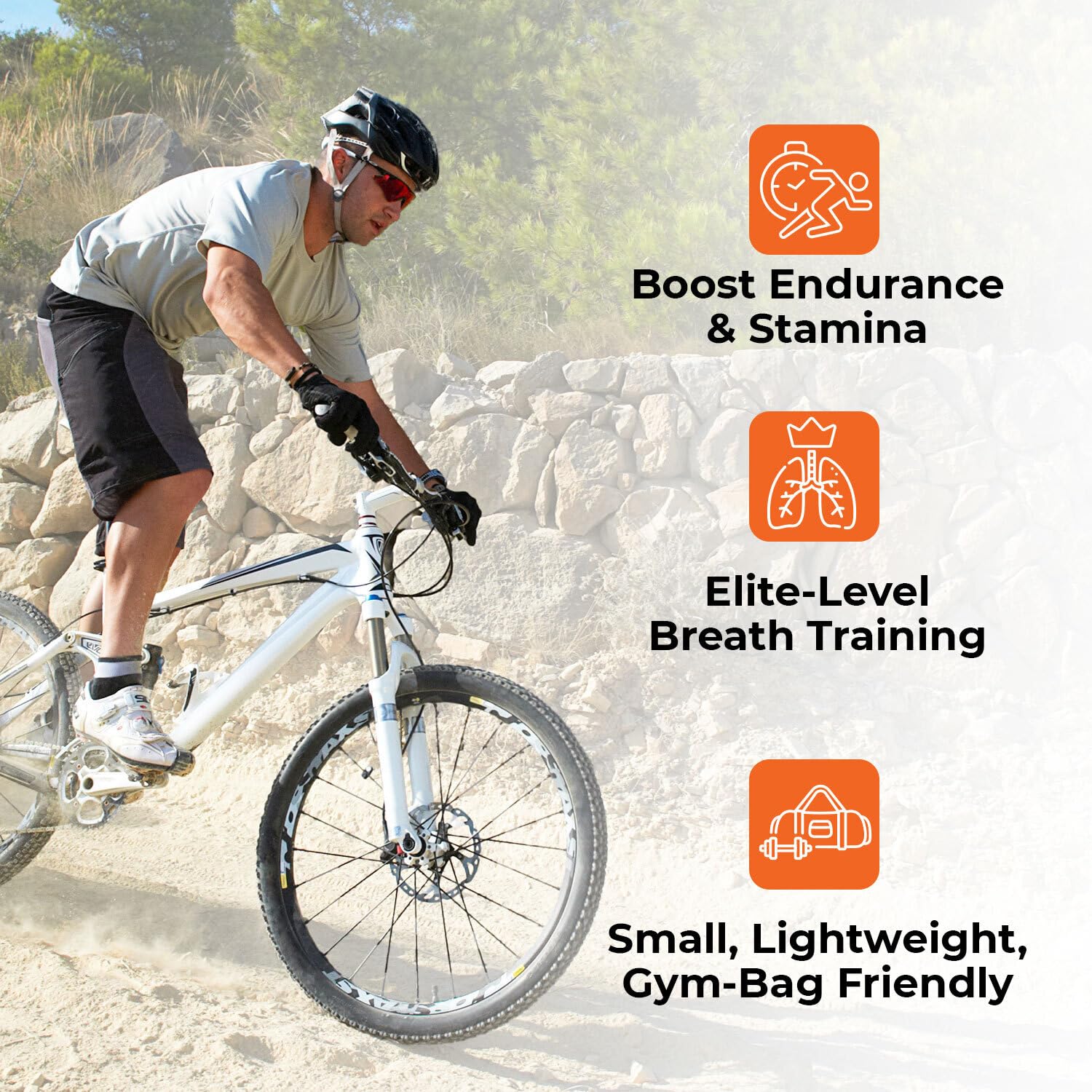 Breather Fit boquilla y textura cómoda para uso prolongado