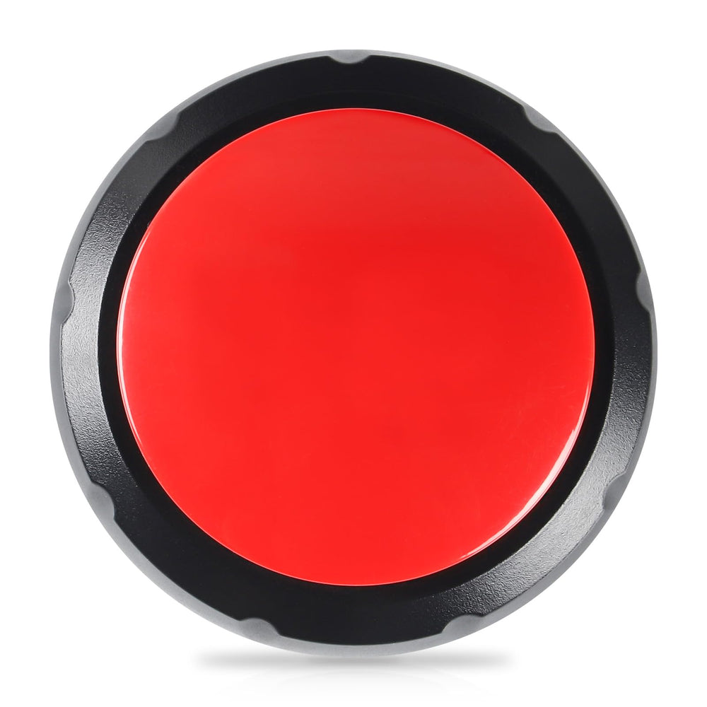 BreezeSound frontal del botón rojo mostrando diseño y facilidad de uso