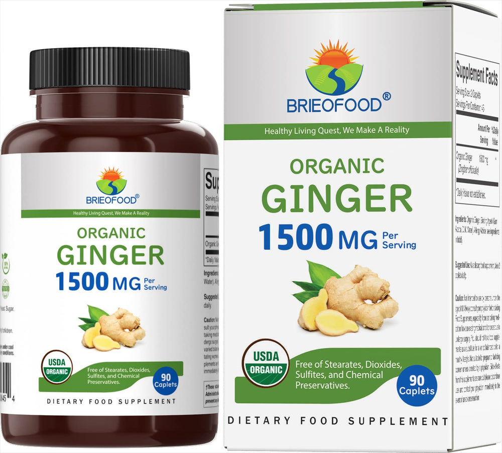 Brieofood frasco frontal mostrando etiqueta y beneficio de dosis concentrada
