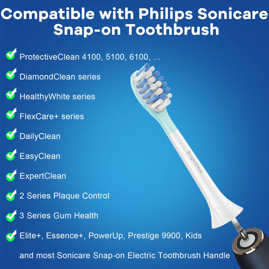 BrightDeal primer plano de cerdas DuPont, limpieza profunda eficaz