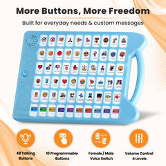 Brightway primer plano de botones grandes mejora accesibilidad táctil