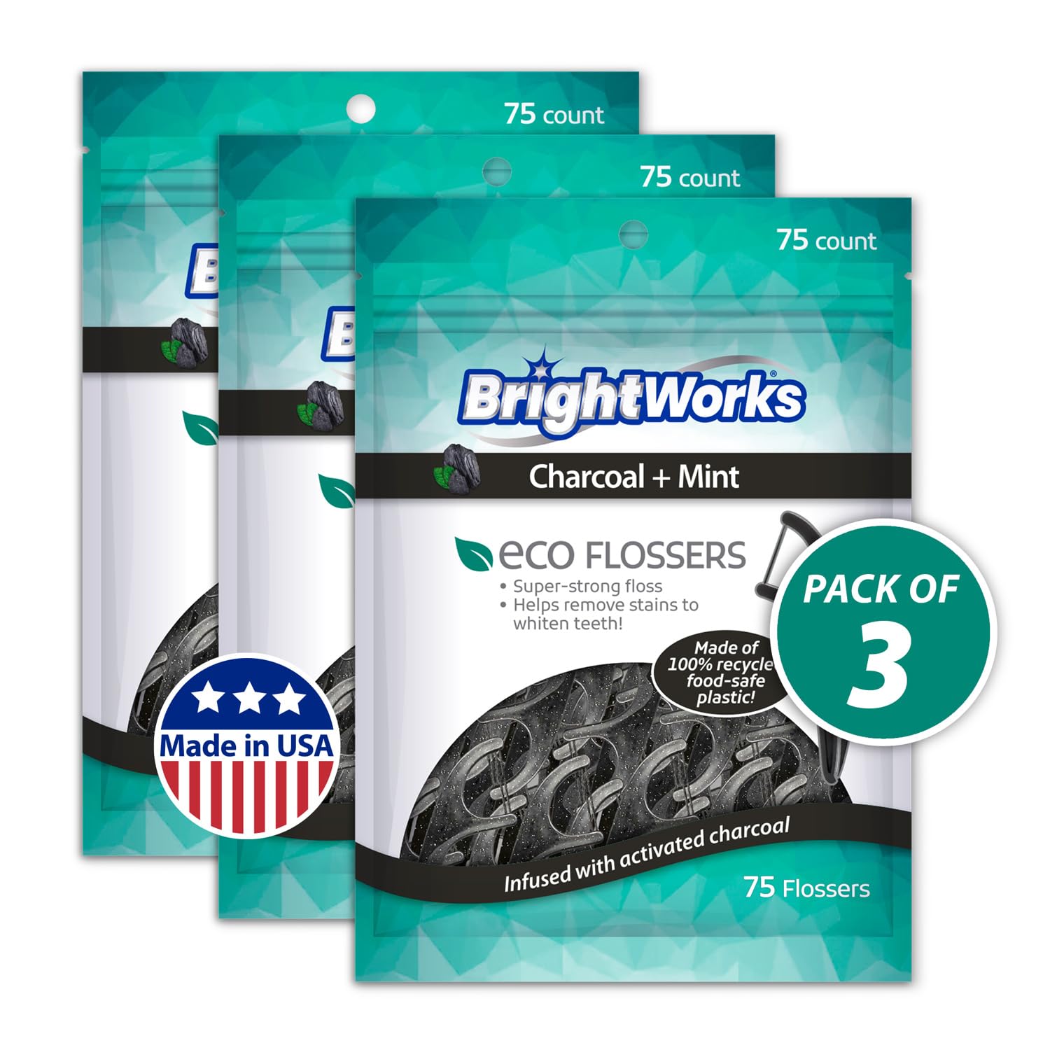 BrightWorks hilo con micro-cristales para limpieza más efectiva