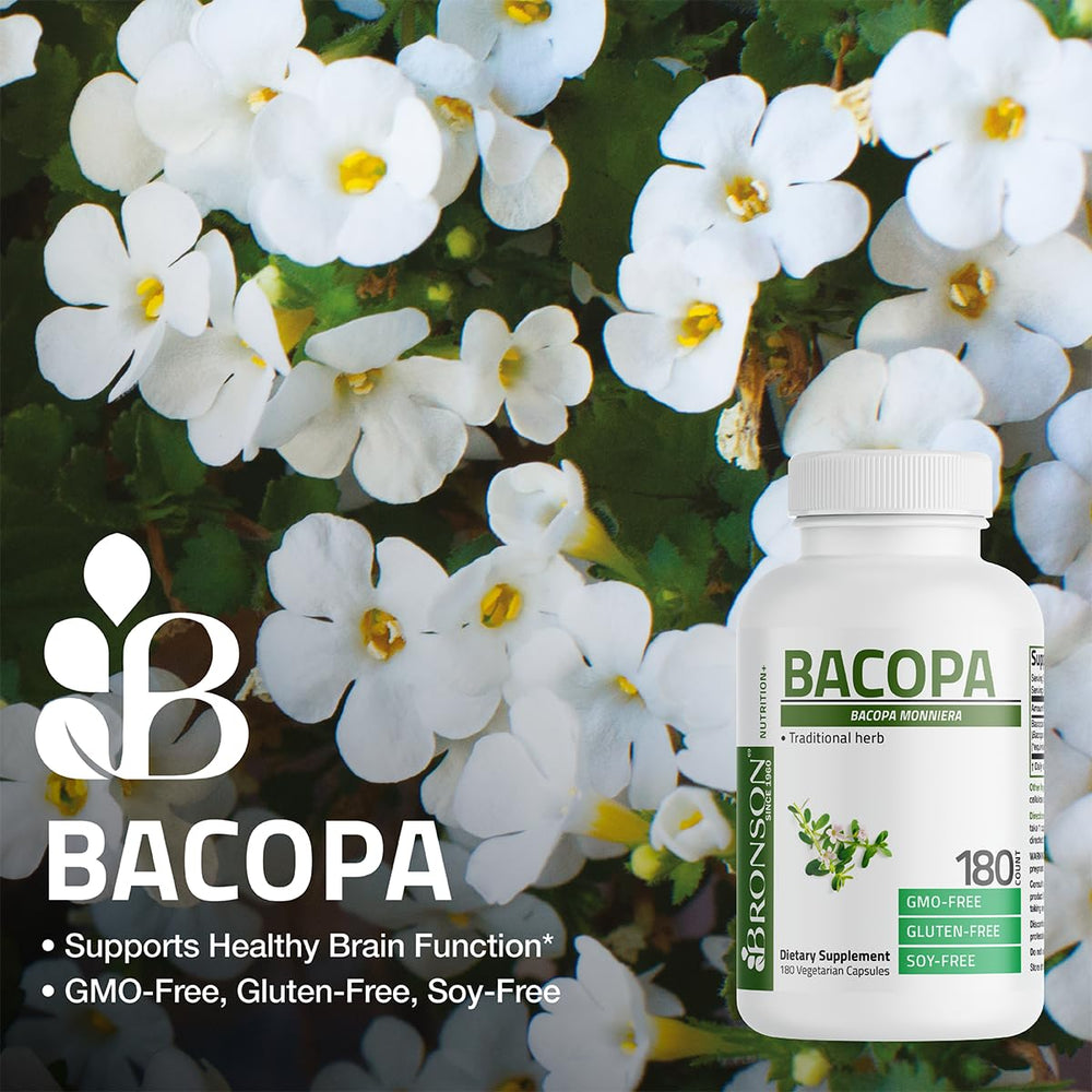 Detalle del extracto en polvo de Bacopa Bronson que sugiere pureza