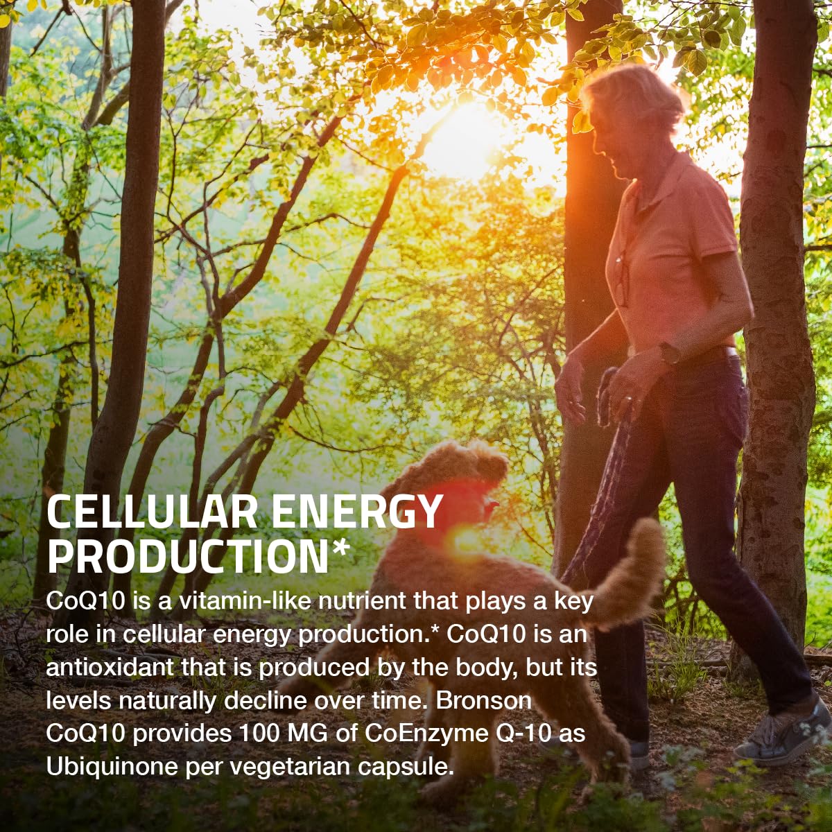 Bronson etiqueta nutricional legible para conocer ingredientes y dosis