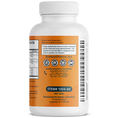 Bronson Glucosamina Condroitina Turmeric MSM, detalle de cápsula para uso constante.