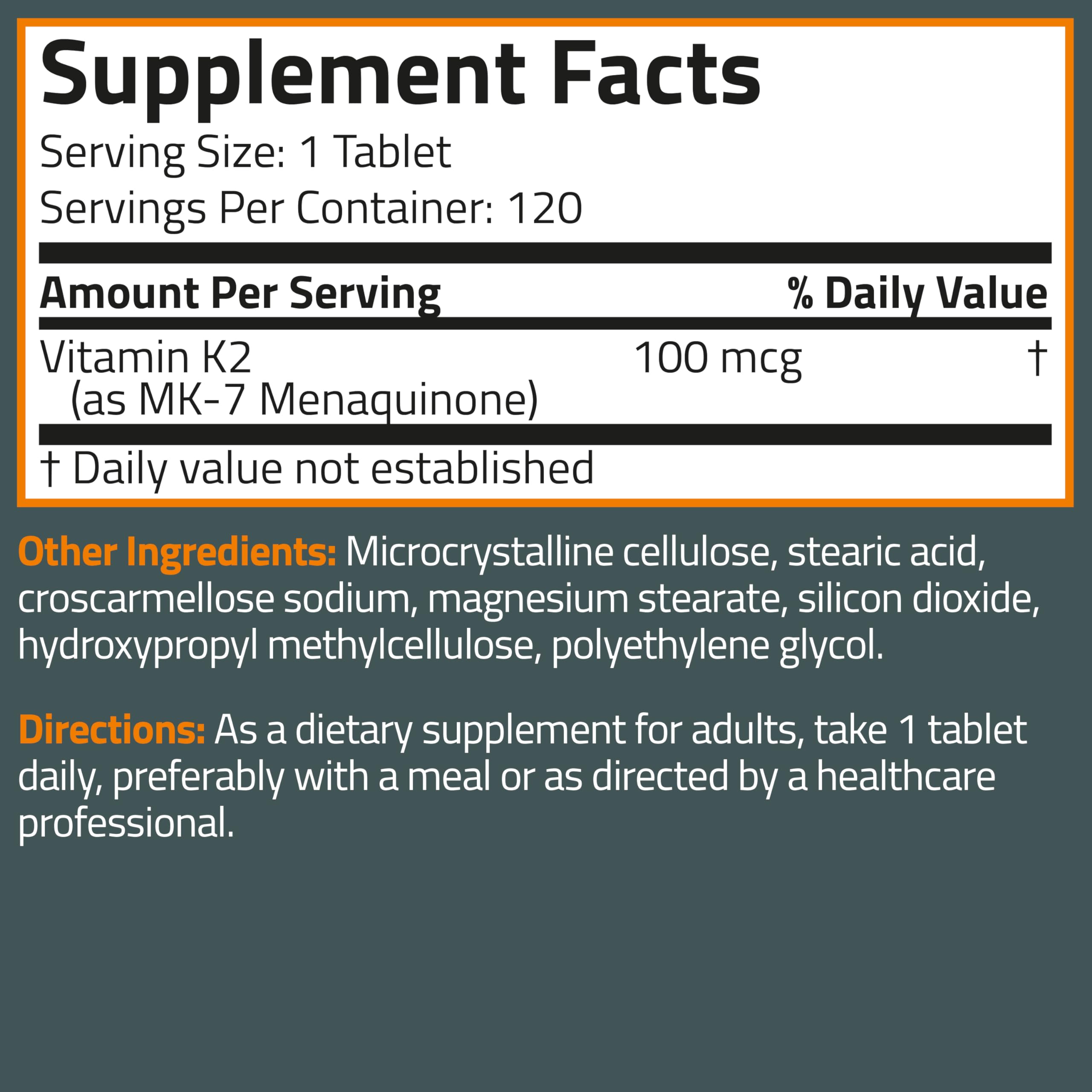 Bronson representación de la menaquinona MK‑7 y su forma bioactiva