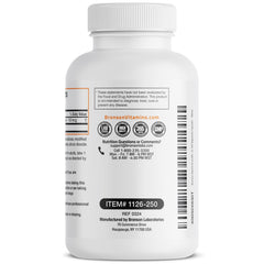 Bronson K2 MK-7 etiqueta nutricional enfocada en información y transparencia
