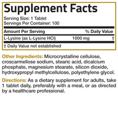 Bronson L-Lysine en contexto de estilo de vida activo que inspira incorporación