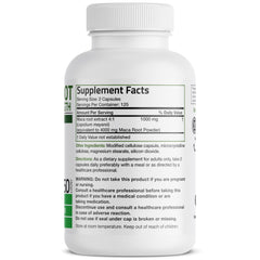 Bronson Maca envase de 250 cápsulas para consumo diario.