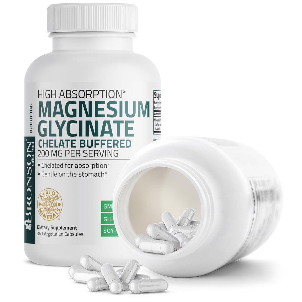 Bronson Magnesium Glycinate: proceso de calidad en fabricación y pruebas de laboratorio