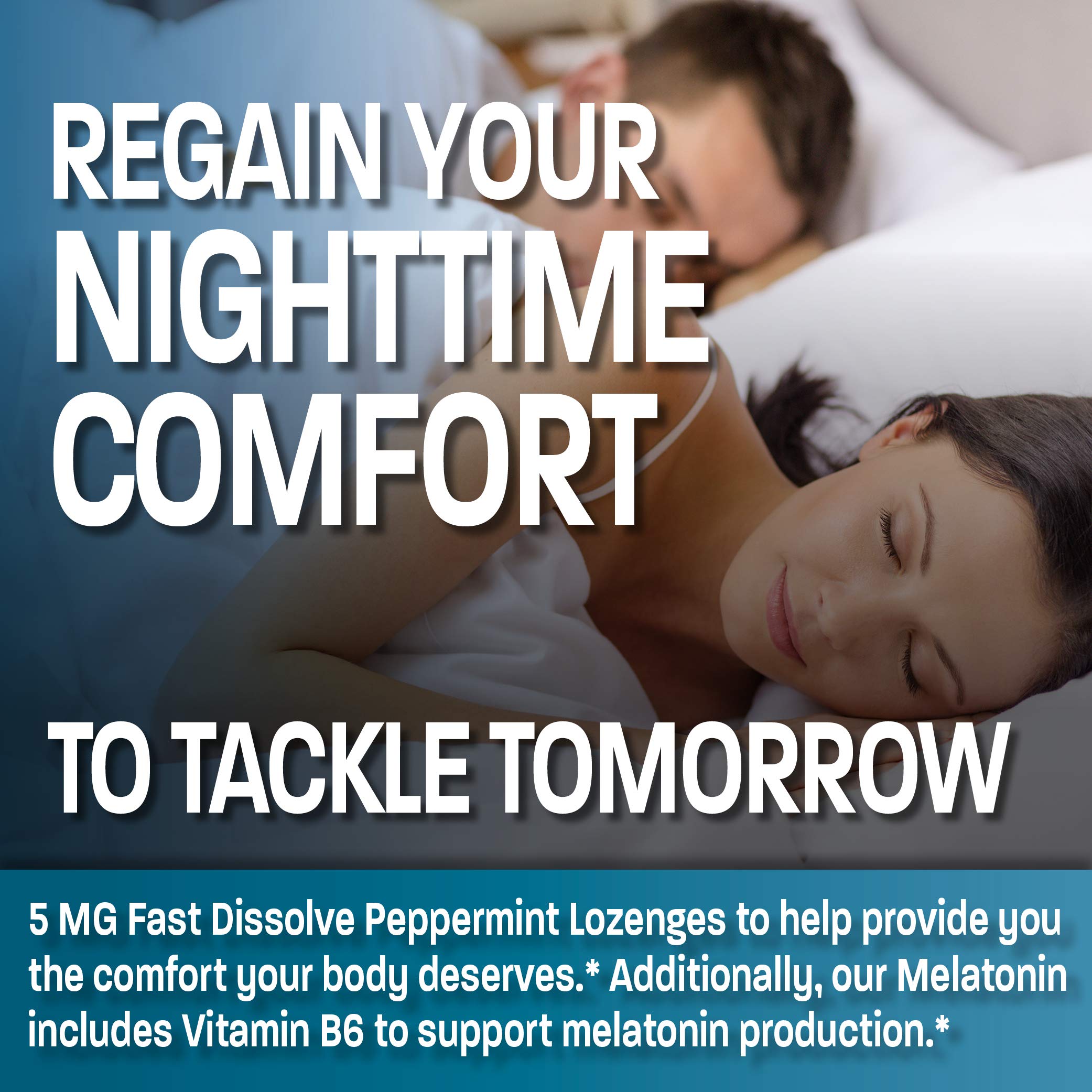 Bronson Melatonina 5mg empaque frontal que muestra la presentación en tienda