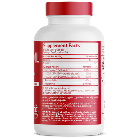 Bronson Omega-3 EPA/DHA y Astaxantina, cápsulas con beneficios para la dieta.