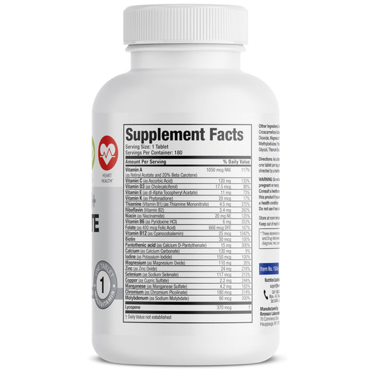 Bronson One Daily tablets close-up for everyday energy support.